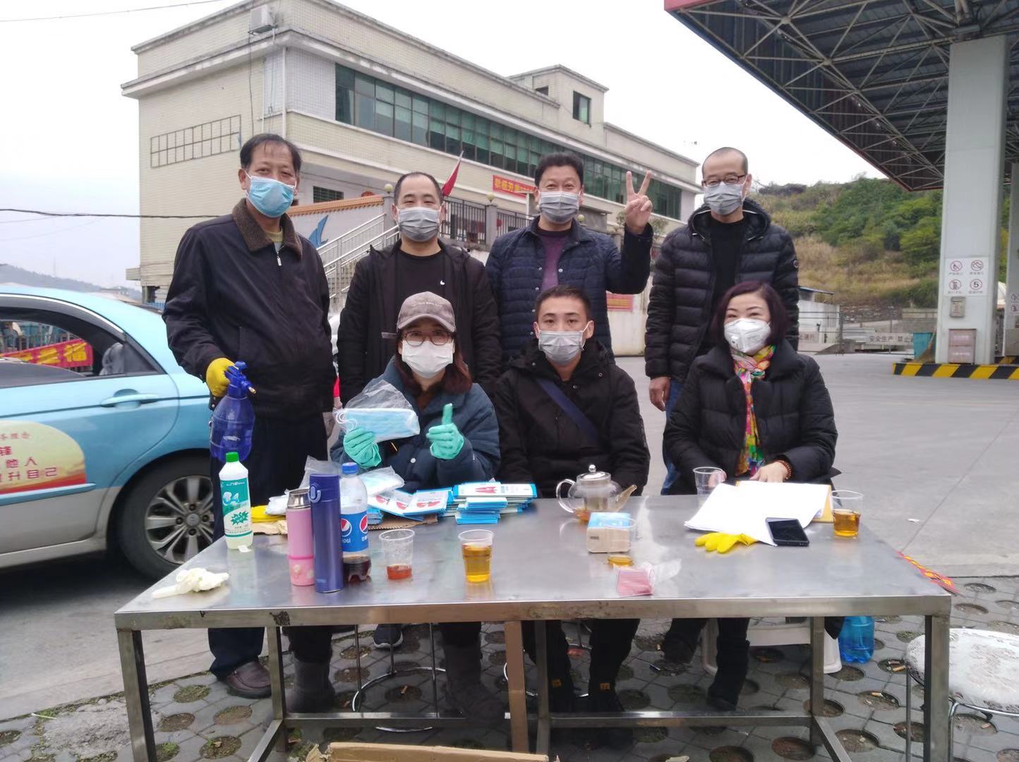 福城的士:築起(qǐ)防控疫情戰鬥堡壘